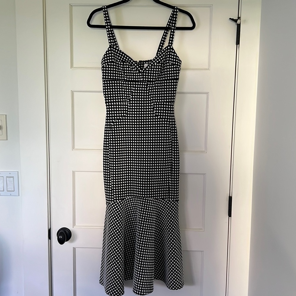 Amanda Uprichard Black and White Dress